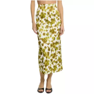 Michael Kors Collection Floral Print Pencil Skirt