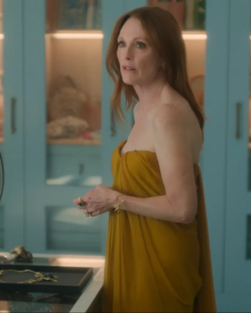 Michaela's Golden Gown