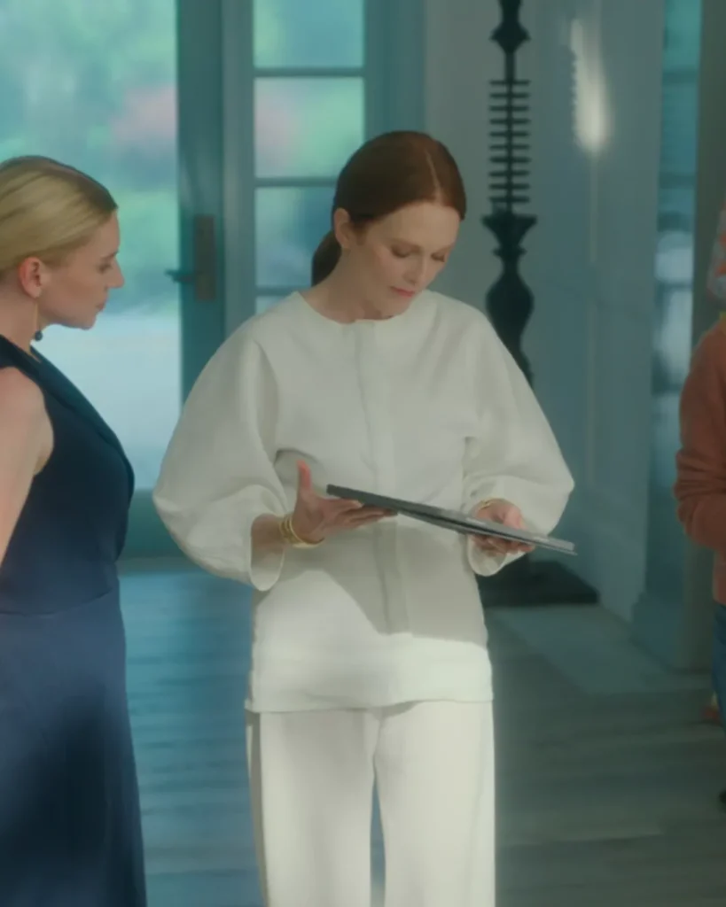 Michaela's White Outfit