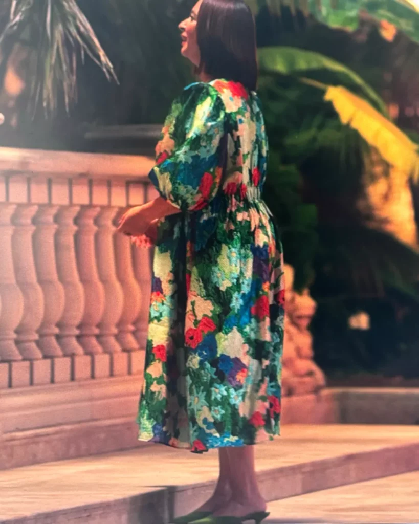 Molly's Floral Midi Dress