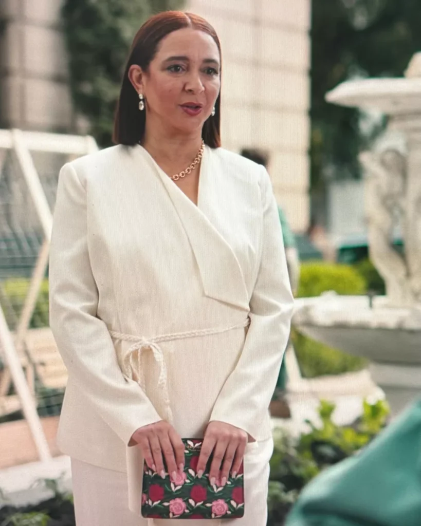 Molly's White Braided Blazer