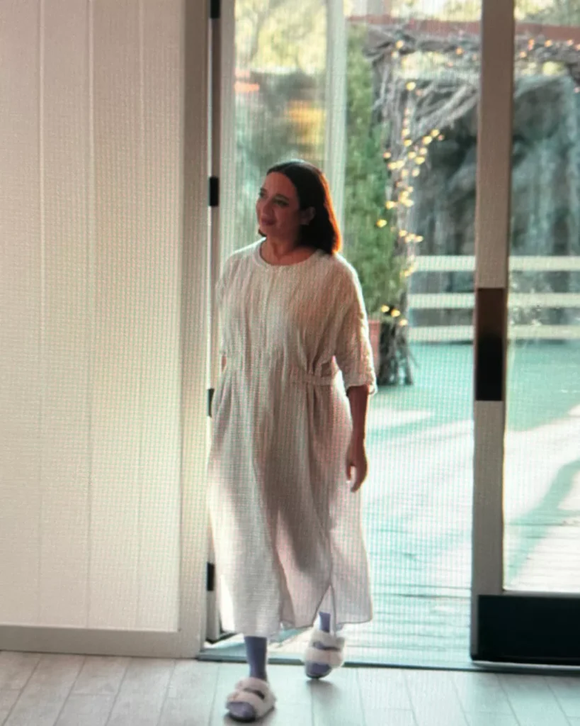 Molly's White Furry Sandals