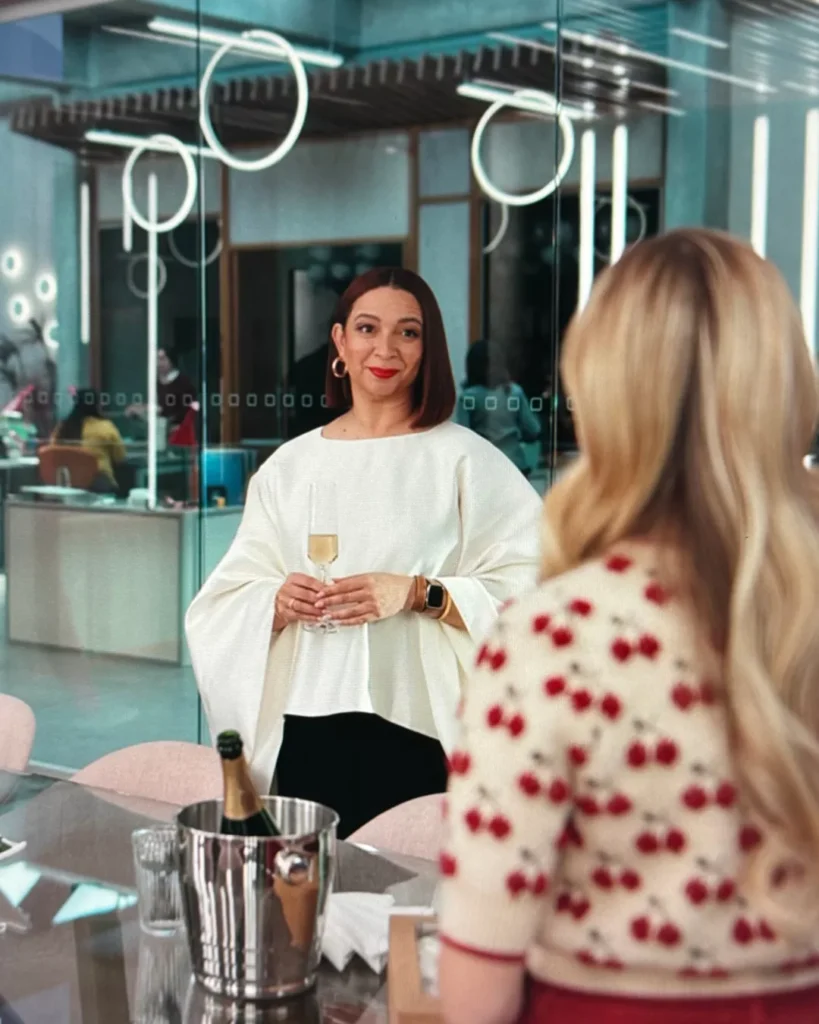 Molly's White Silk Top