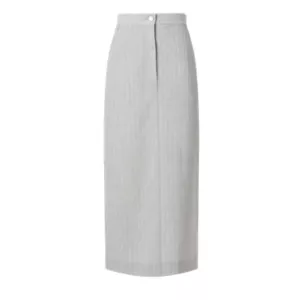 Moschino Jeans pinstripe midi skirt