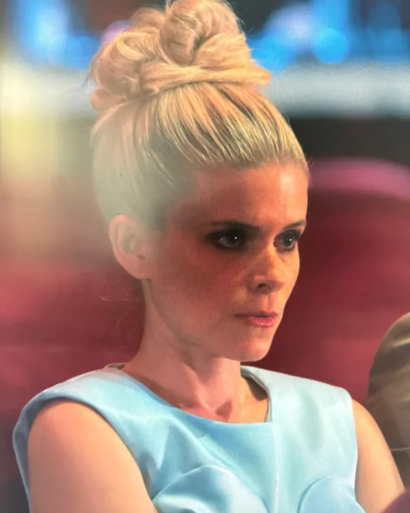 Nancy’s Blue Mini Dress