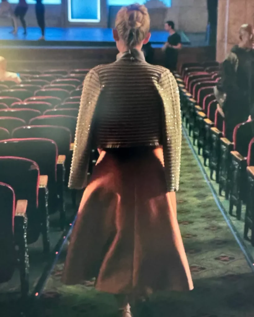 Nancy’s Satin Midi Skirt