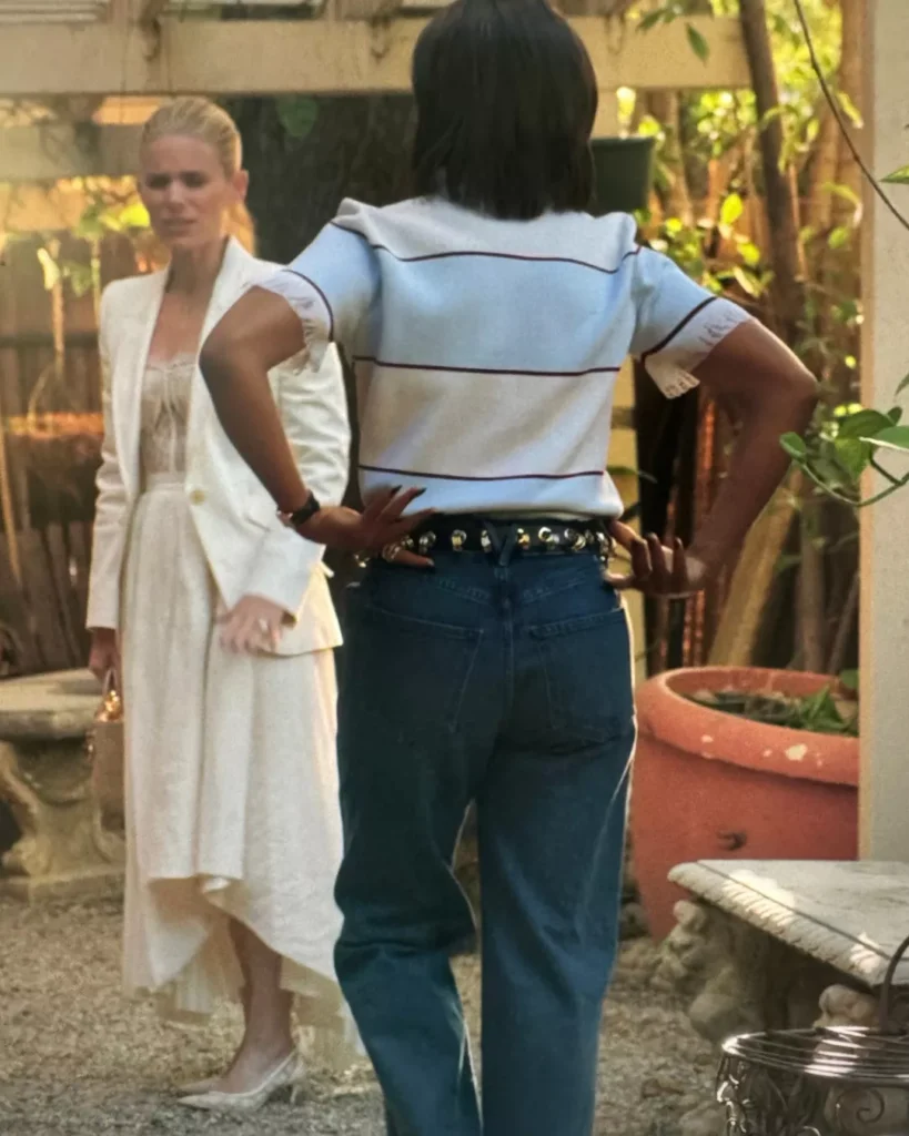 Nancy’s White Skirt