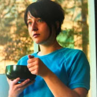 Natalie's Blue Shirt on Cape Fear S01E01
