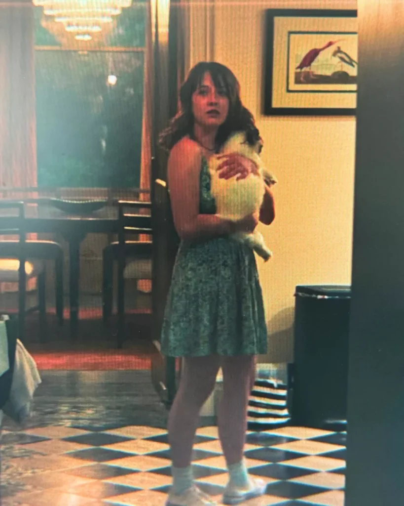 Natalie's Floral Mini Dress on Cape Fear S01E01