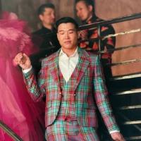 Nicholas' Plaid Jacket and Pants