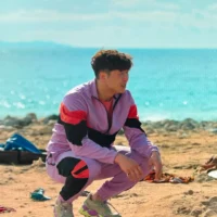 Nicholas' Purple Tracksuit