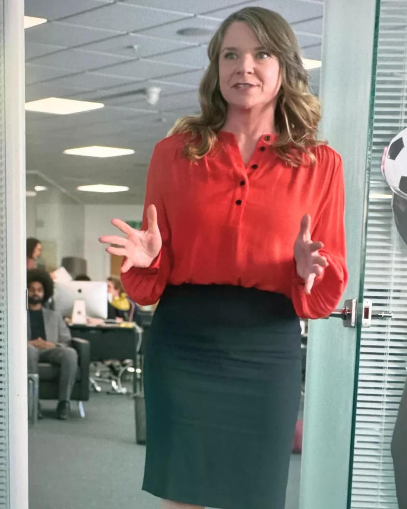 Orange Pop Over Blouse