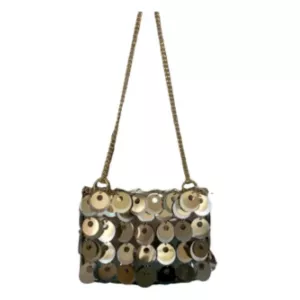 Paco Rabanne Nano 1969 Sparkle disc bag