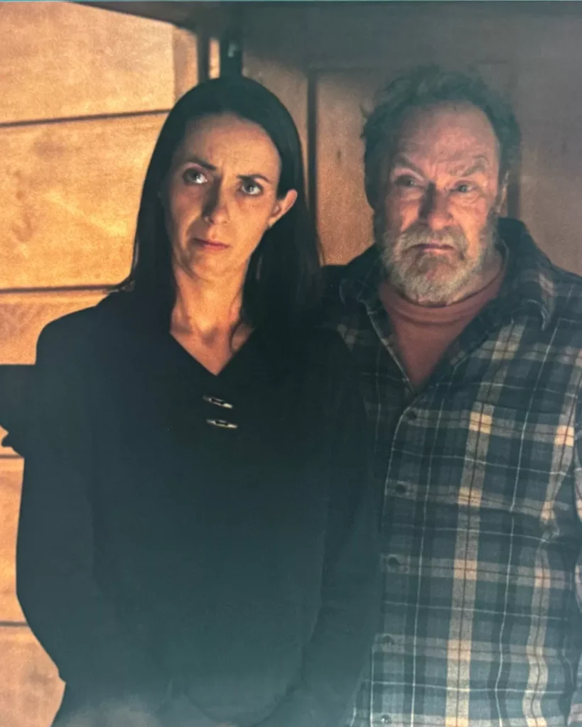 Patricia's Black Sweater on Widow's Bay S01E07