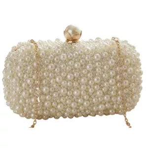 Pearl Clutch Bag