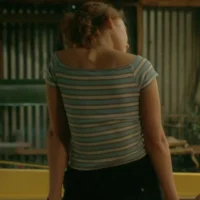 Percy's Boatneck Striped Shirt on Every Year After S01E07