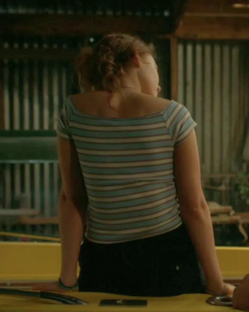 Percy's Boatneck Striped Shirt on Every Year After S01E07