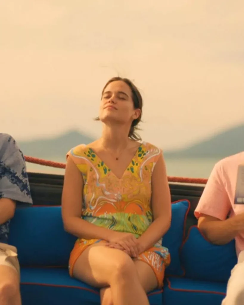 Piper's Orange Romper