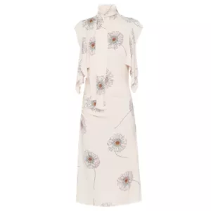 Prada Cameo printed midi dress