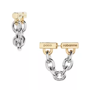 Rabanne Logo Front/Back Earrings