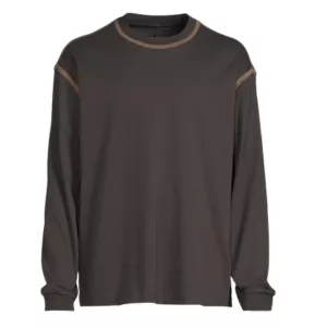 RAG & BONE Contrast-Trim Long-Sleeve T-Shirt