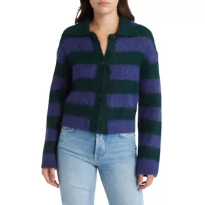 Rails Amber Sweater in the Oxford Stripe