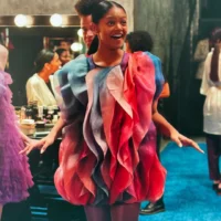 Rainbow Wavy Dress