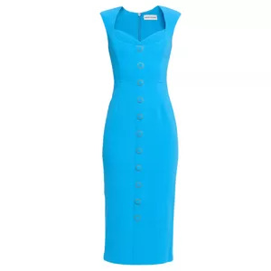 Rebecca Vallance Skyla Sleeveless Bodycon Midi Dress