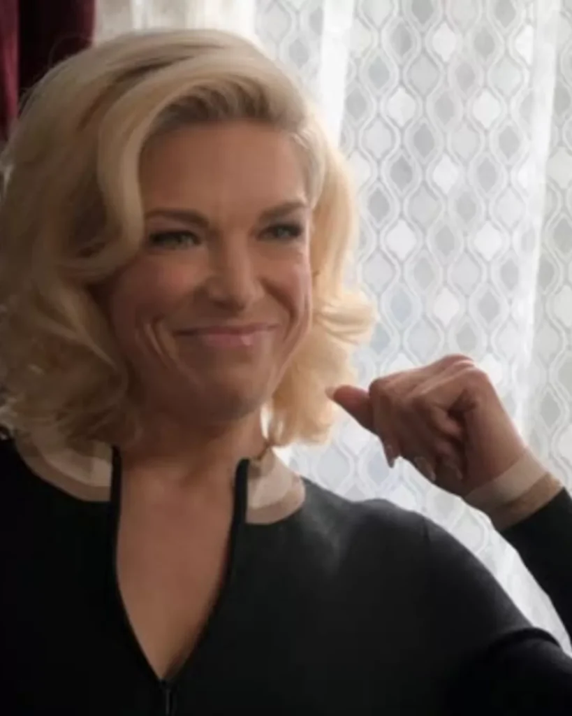 Rebecca's Black Knit Dress