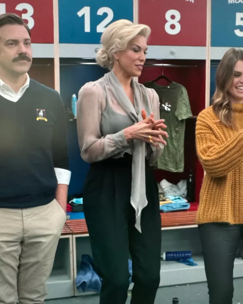 Rebecca's Blue Long Sleeve Blouse