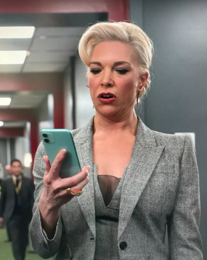 Rebecca's Grey Blazer