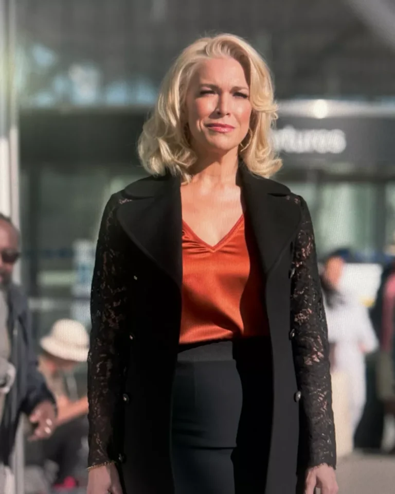 Rebecca's Orange Blouse