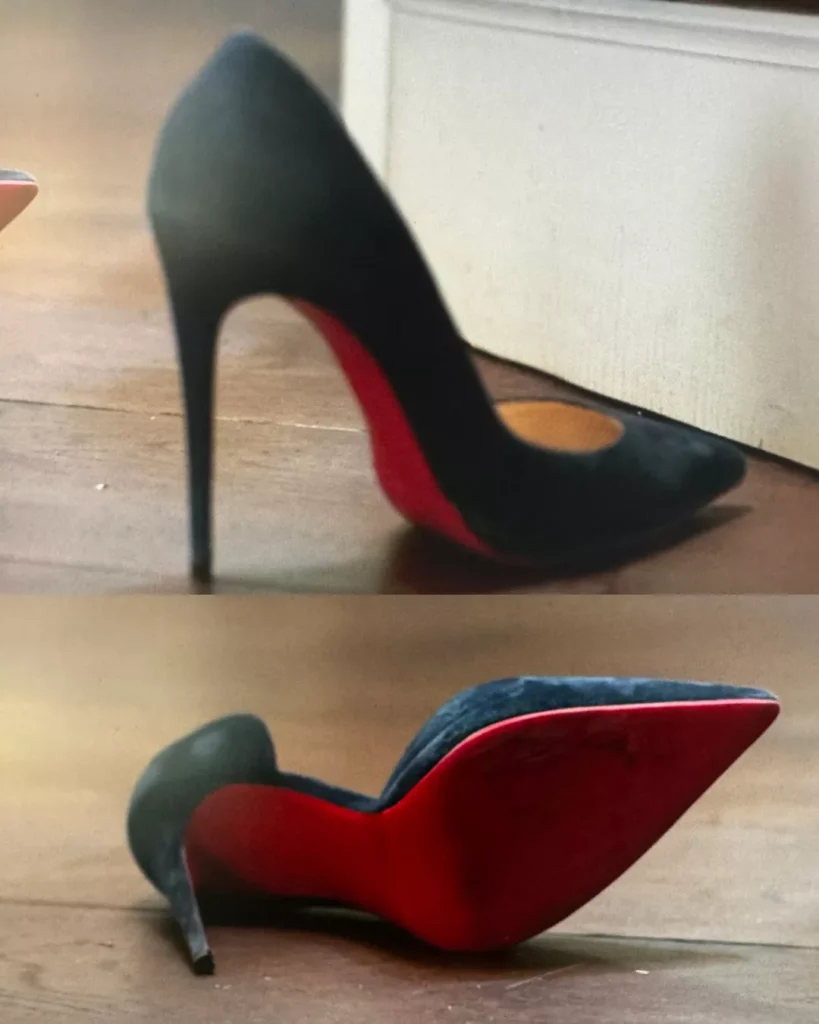 Rebecca's Red Sole Pumps