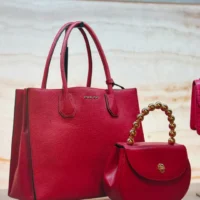 Red Bags in Shop