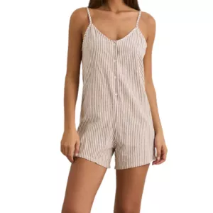 Rhythm Valley Stripe Adjustable Romper