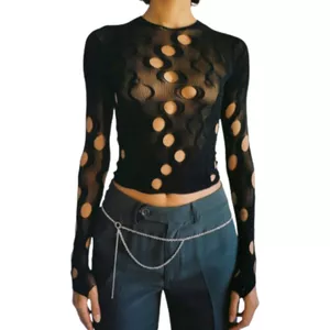 Rui Circle Mesh Top