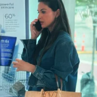 Samantha's Beige Tote Bag