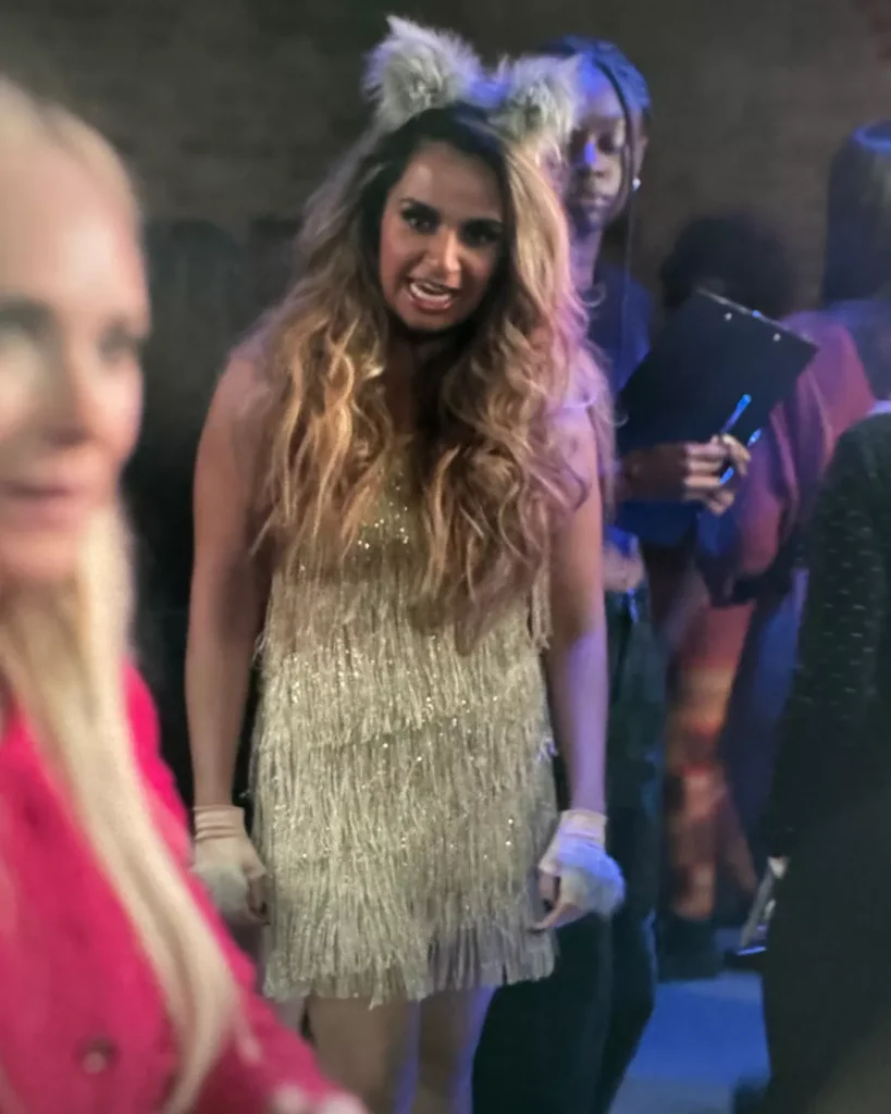 Shandy’s Gold Fringe Dress