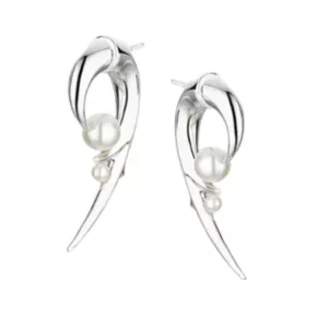 Shaun Leane Hook Pearl Earrings