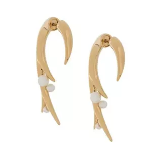 Shaun Leane Hooked Pearl Large Earrings