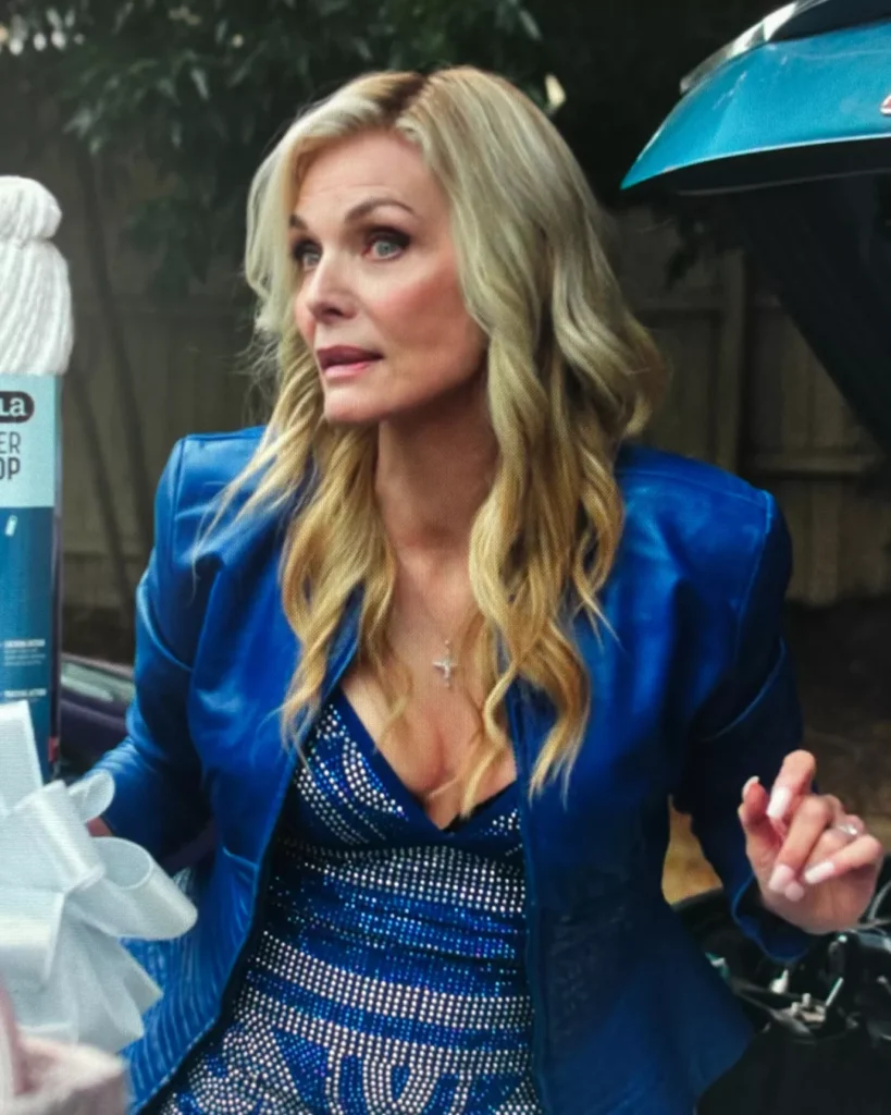 Shyanne's Blue Rhinestone Dress