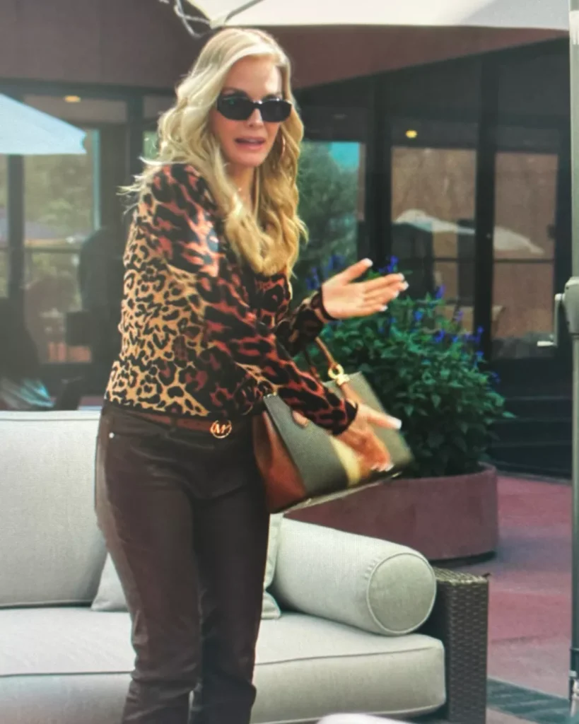 Shyanne's Leopard Print Top