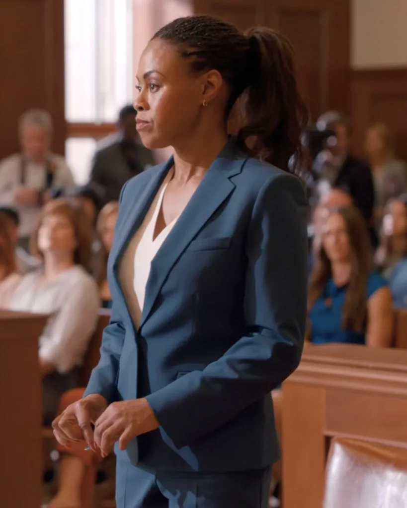 Simone’s Blue Suit