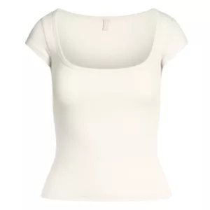 Skims Scoop Neck T-Shirt