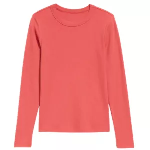 Snug Long-Sleeve Crew-Neck T-Shirt