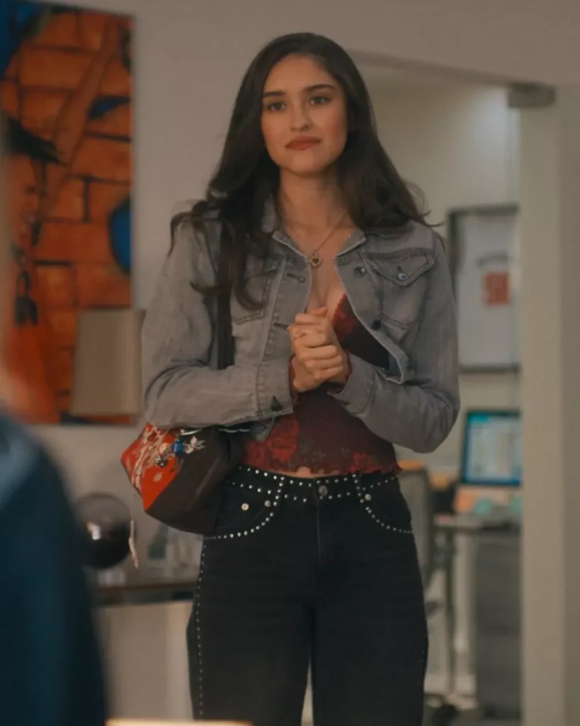 Sofia's Black Studded Jeans