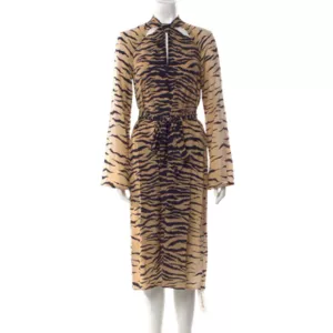 St John Tiger Keyhold Dress