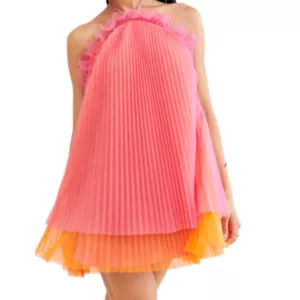 Tate Halter Mini Tulle Dress