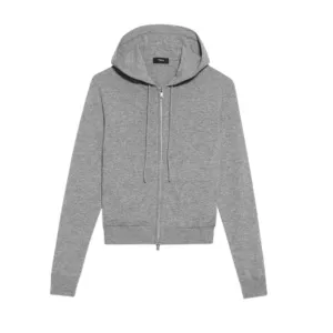 Theory cashmere zip-up hoodie
