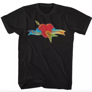 Tom Petty T Shirt Heart and Banner Heartbreakers